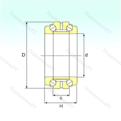 Подшипник шариковый упорно-радиальный 234924