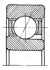 Модификация подшипника 2-76101БТ размер 12x28x8 от производителя  ГПЗ-4