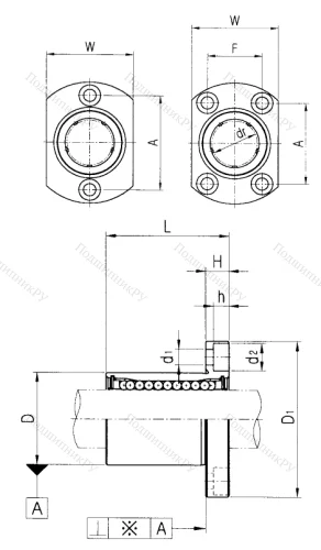 Подшипник LMH 20 UU в Волгограде
