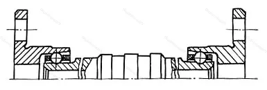 Модификация подшипника 4-106085Ю2Т размер 3x11/24x49 ГПЗ-29 от производителя  ГПЗ-29
