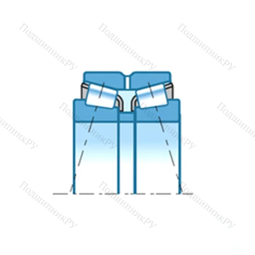 Подшипник роликовый радиально-упорный HM 266449/HM 266410DC+A от производителя  NTN