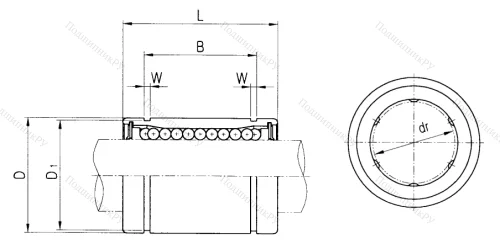 Подшипник LM 13 UU в Волгограде