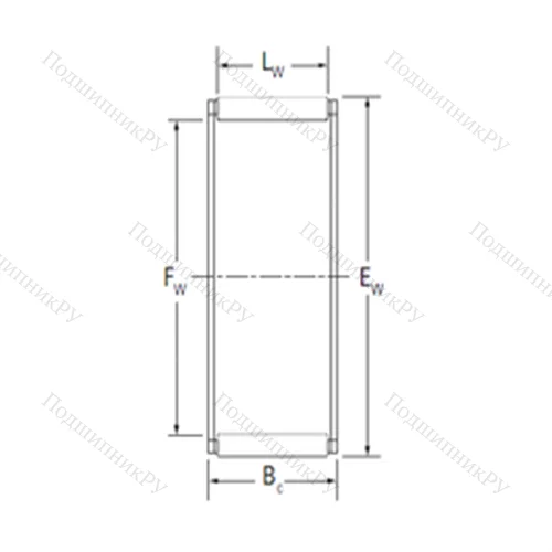 Подшипник игольчатый радиальный K 24X 30X 13BE от производителя  KOYO
