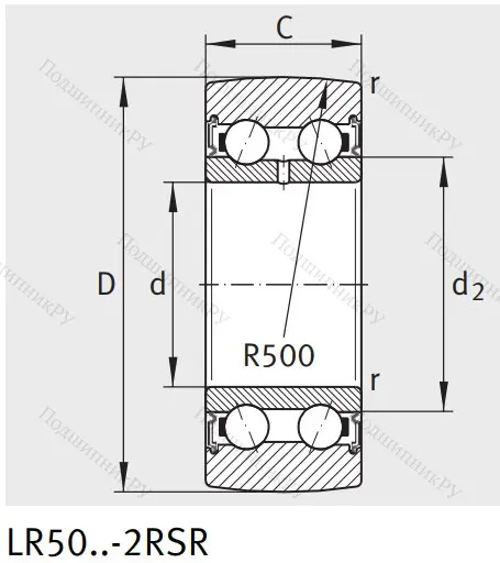 Подшипник LR 5003 2RS