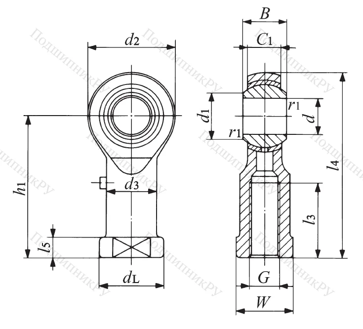Шарнирная головка PHS 8 LA