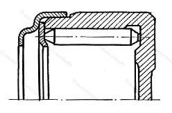 Модификация подшипника 804709К5 размер 45x62x37