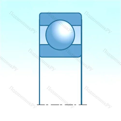Подшипник шариковый радиальный B 20-141C 3U 1UR от производителя  NSK