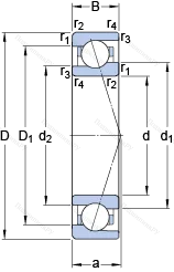 Подшипник 71915 ACE/HCP 4A