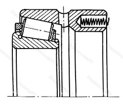Модификация подшипника 4-17818Л размер 90x140x62 от производителя  ГПЗ-15