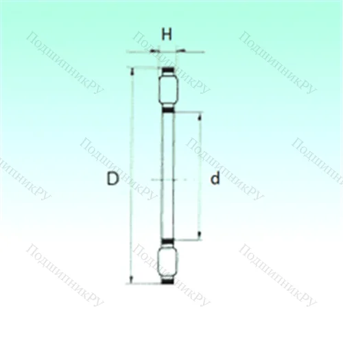 Подшипник роликовый упорный K 81144-M