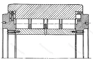 Модификация подшипника 612888К размер 440x800x512 от производителя  ГПЗ-9