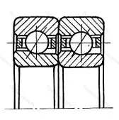 Подшипник 7306X 3TADTEP 3 размер 30x72x38