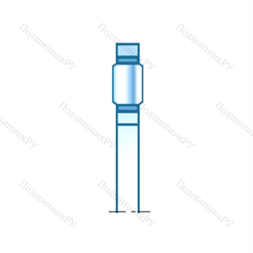 Подшипник игольчатый упорный AKJ 34.5X 50.7X 2 от производителя  NTN