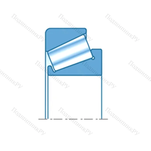 Подшипник роликовый радиально-упорный 4T-15578/15520 от производителя  NTN