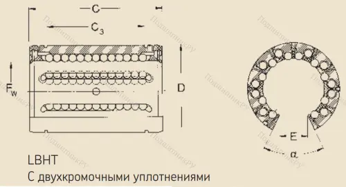 Подшипник LBHT 30 A 2LS в Волгограде