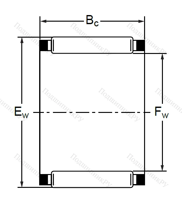 Подшипник K 50x60x38 в Волгограде