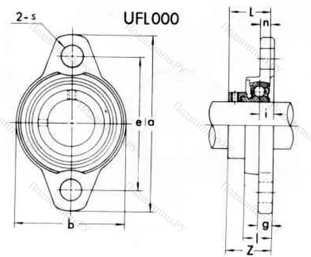 Подшипниковый узел UFL 006 (ASAHI) в Волгограде
