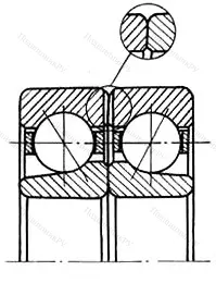 Модификация подшипника 14-336104К размер 20x42x24 от производителя  ГПЗ-4 Модификация подшипника 14-336104К размер 20x42x24 от производителя  ГПЗ-4