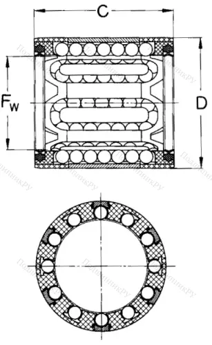 Подшипник LBBR 16-2LS/HV 6 в Волгограде