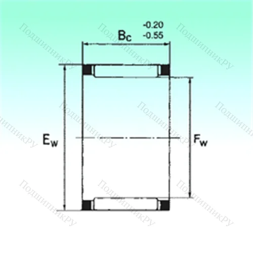 Подшипник игольчатый радиальный