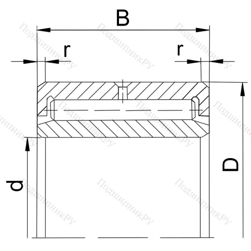 Подшипник NAV 4009 (4074109 ГОСТ) в Волгограде