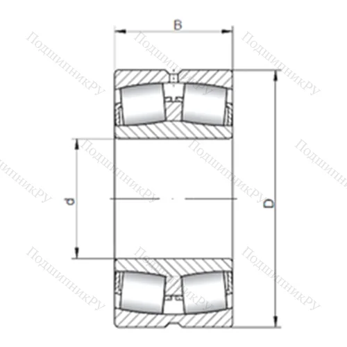 Подшипник роликовый радиальный самоцентрирующийся 240/1060 CW 33 от производителя  CX Подшипник роликовый радиальный самоцентрирующийся 240/1060 CW 33 от производителя  CX