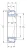Конический роликовый подшипник 30210 J 2/Q от производителя  SKF