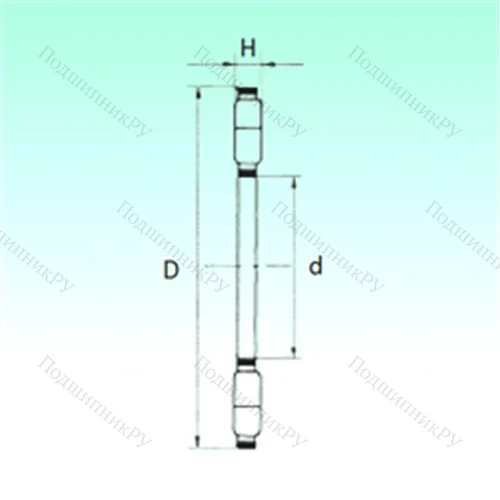 Подшипник роликовый упорный K 89324-M