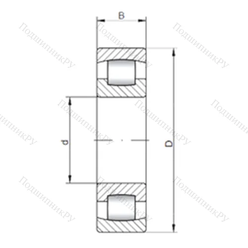 Подшипник роликовый радиальный самоцентрирующийся 20324 C от производителя  CX Подшипник роликовый радиальный самоцентрирующийся 20324 C от производителя  CX