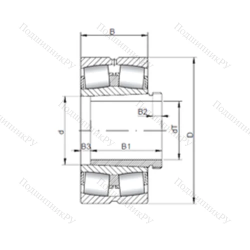Подшипник роликовый радиальный самоцентрирующийся 24130 K 30CW 33+AH 24130 от производителя  CX Подшипник роликовый радиальный самоцентрирующийся 24130 K 30CW 33+AH 24130 от производителя  CX