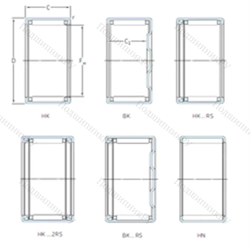 Подшипник игольчатый радиальный BK 2212 от производителя  SKF Подшипник игольчатый радиальный BK 2212 от производителя  SKF