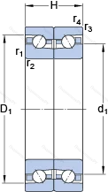 Подшипник BTM 170 AM/P 4CDB в Волгограде