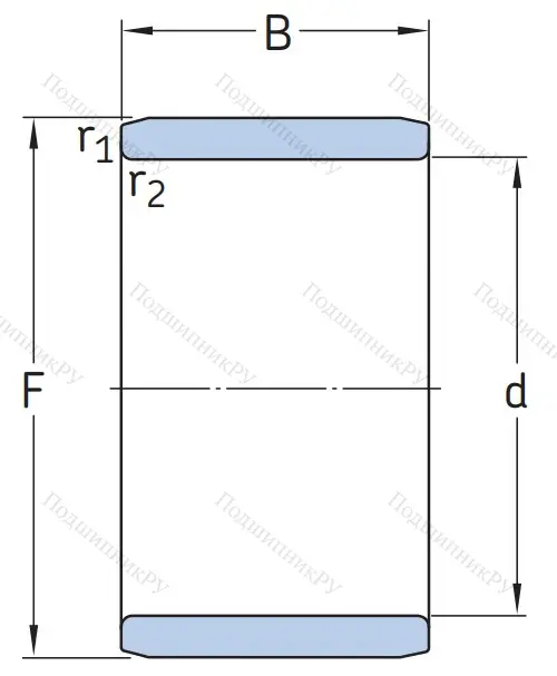 Игольчатый подшипник внутреннее кольцо IR 12x15x12.5 от производителя  SKF