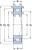 Подшипник S 71913 CB/HCP 4A
