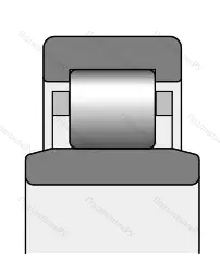 Модификация подшипника 5-2672119Р1 размер 95x145x24/30 от производителя  ГПЗ-4
