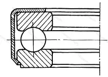 Модификация подшипника 9588217С9 размер 85x125x24,5 от производителя  ГПЗ-2 Модификация подшипника 9588217С9 размер 85x125x24,5 от производителя  ГПЗ-2