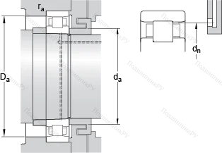 Подшипник N 1013 KTN/SP