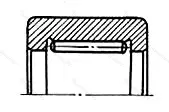 Подшипник  RNA 4908 (4024908) размер 48x62x22 от производителя  SKF