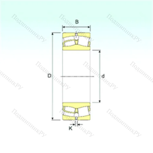 Подшипник роликовый радиальный самоцентрирующийся 22309 VA