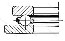 Модификация подшипника 958705К размер 25x47/56x16 от производителя  ГПЗ-20