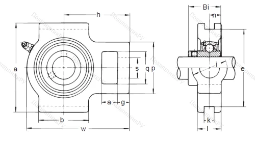 Подшипниковый узел UCT 316 в Волгограде Подшипниковый узел UCT 316 в Волгограде