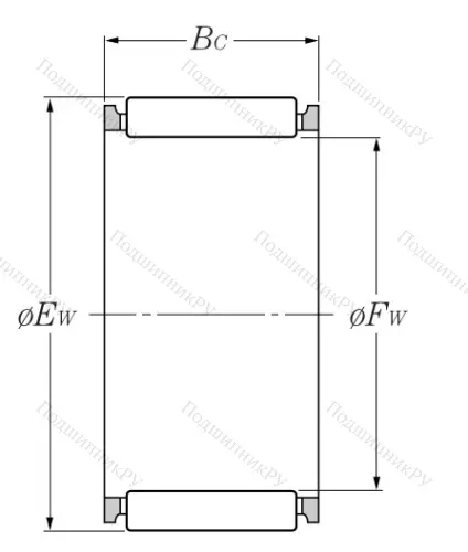 Подшипник K 12x15x13 V 1 JP (NTN) в Волгограде