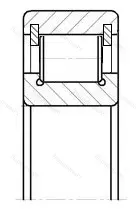 Подшипник  NCL 206 (102206) размер 30x62x16 от производителя  SKF