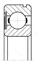 Подшипник  6001-ZN (150101) размер 12x28x8 от производителя  SKF