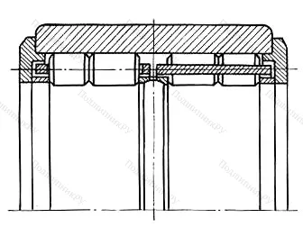 Подшипник  472913 размер 65x140x88 от производителя  ГПЗ-1