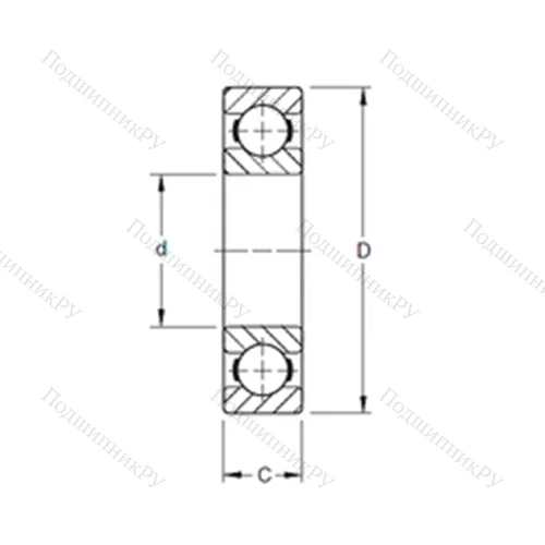 Подшипник шариковый радиальный 232K от производителя  TIMKEN Подшипник шариковый радиальный 232K от производителя  TIMKEN