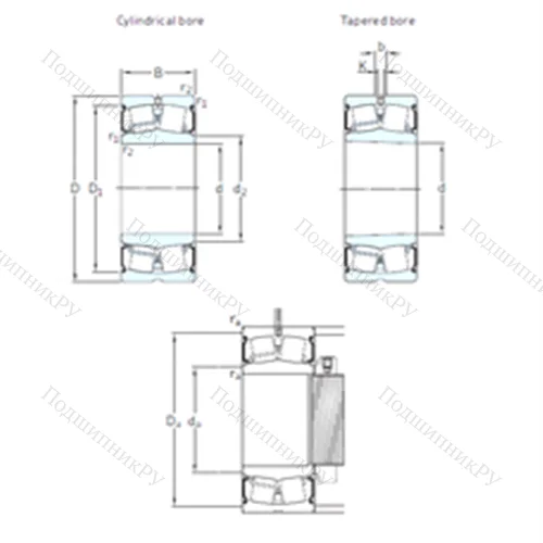Подшипник роликовый радиальный самоцентрирующийся BS 2-2310-2CS/VT 143 от производителя  SKF Подшипник роликовый радиальный самоцентрирующийся BS 2-2310-2CS/VT 143 от производителя  SKF