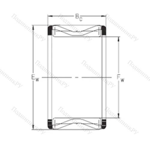 Подшипник игольчатый радиальный C 243020