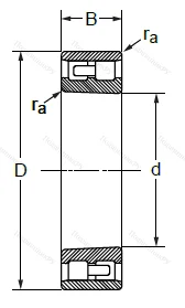 Двухрядный роликовый подшипник NN 3017 KMP 5 (3182117-5 Л ГОСТ) в Волгограде