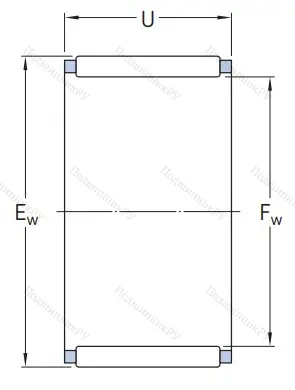 Подшипник K 12x16x13 TN в Волгограде